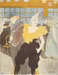 Toulouse-Lautrec Henri de La Clownesse in the Moulin Rouge  - Hermitage